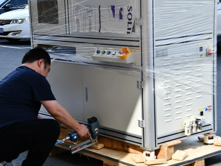 Ultrasonic mobile phone shell spraying machine 5 Ultrasonic mobile phone shell spraying machine 5